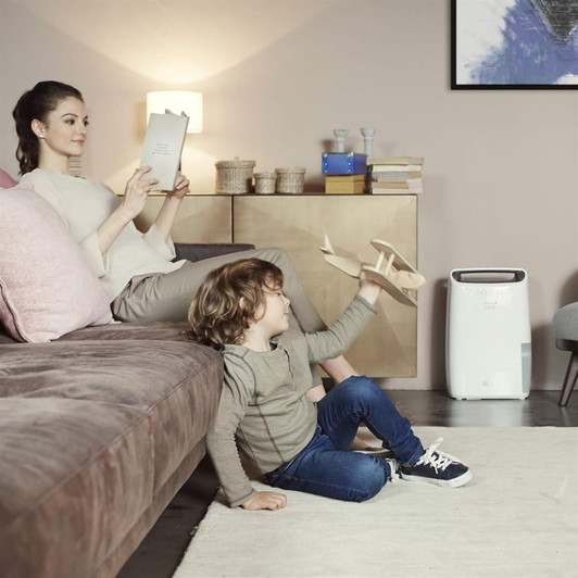 De'Longhi Tasciugo Ariadry 12L Portable Dehumidifier with Dry Function