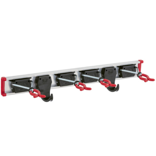 Bruns 0.5m Rail & 4 Tool Holders & 2 Tool Hooks Holders Bar with Screws & Plug