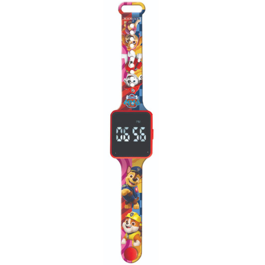 Lexibook DMW060PA Paw Patrol LED Digital Watch For Small Wrists 3+Years Kids