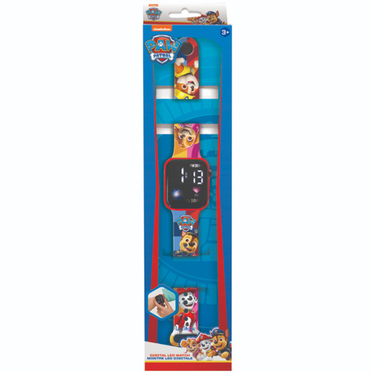 Lexibook DMW060PA Paw Patrol LED Digital Watch For Small Wrists 3+Years Kids