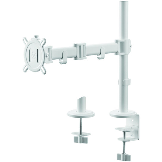 One For All DM2120 Smart Universal Single Monitor Arm Mount - White