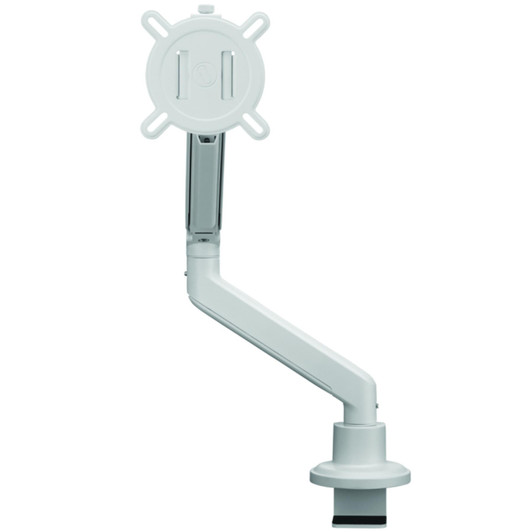 One For All DM4120 Solid Universal Single Monitor Arm Mount - White