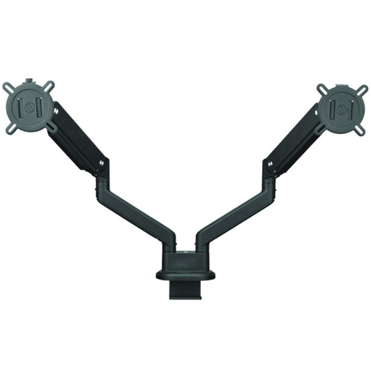 One For All DM4210 Solid Universal Dual Monitor Arm Mount - Black