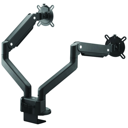 One For All DM4210 Solid Universal Dual Monitor Arm Mount - Black