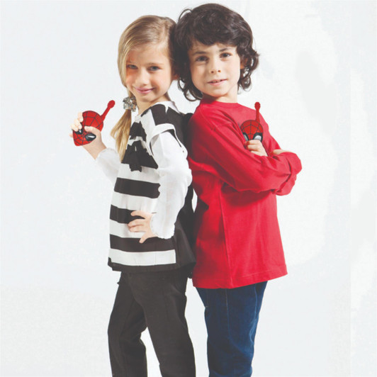 Lexibook TW18SP 3D Spider-Man Walkie-Talkies Pack of 2