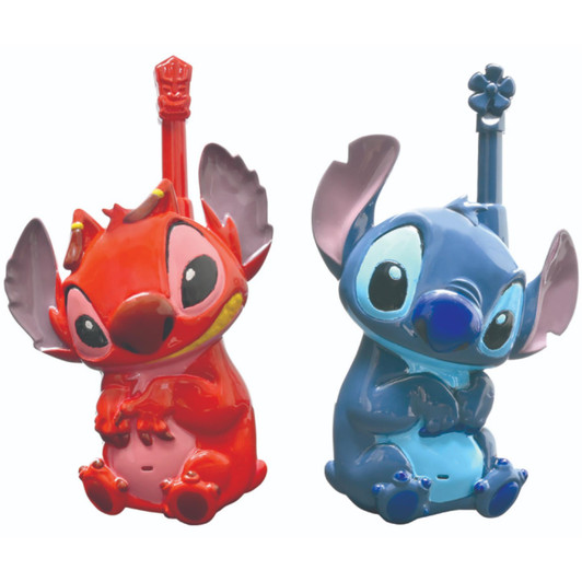 Lexibook TW18D 3D Disney Stitch Walkie-Talkies Pack of 2
