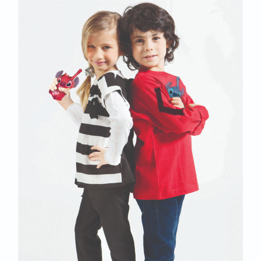 Lexibook TW18D 3D Disney Stitch Walkie-Talkies Pack of 2