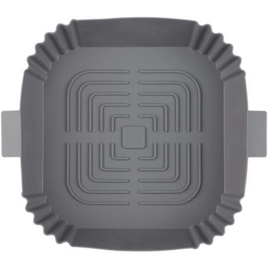 Chef Aid Square Silicone Air Fryer Liner Tray 20 x 19.5 x 5cm