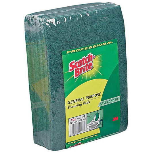 Scotch Brite Professional General Purpose Scourers Pads Pack of 10