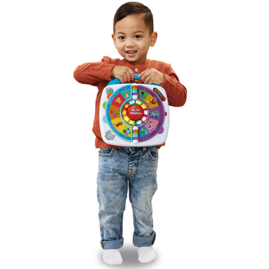 LeapFrog My 1st Phonics Spin & Learn Educational Toy with 10 Light-up Buttons