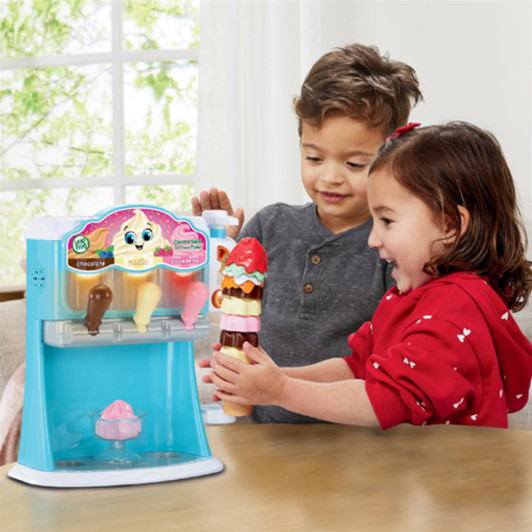 LeapFrog Count and Swirl Ice Cream Maker Roleplay Toy For 2+ Years Kids