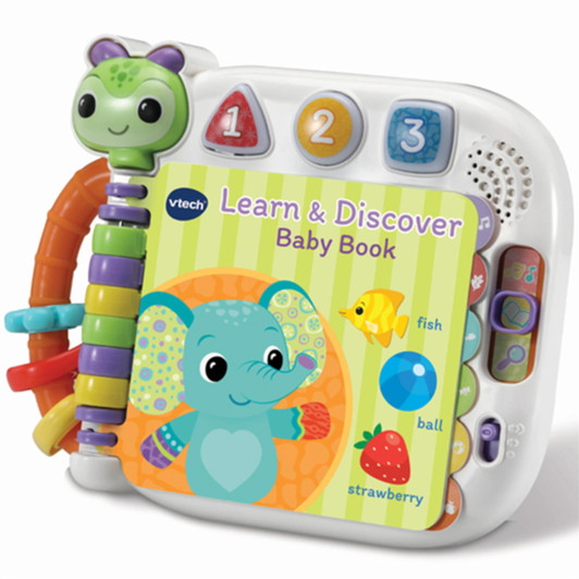 VTech Learn and Discover Baby Book Suitable For 6-36 Months