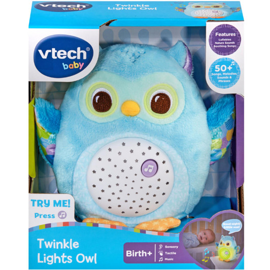 VTech Baby Soft and Cuddly Twinkle Lights Owl