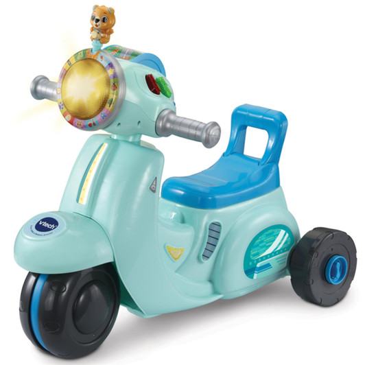 VTech 2-in-1 Ride & Balance Scooter For 12-36 Months - Blue