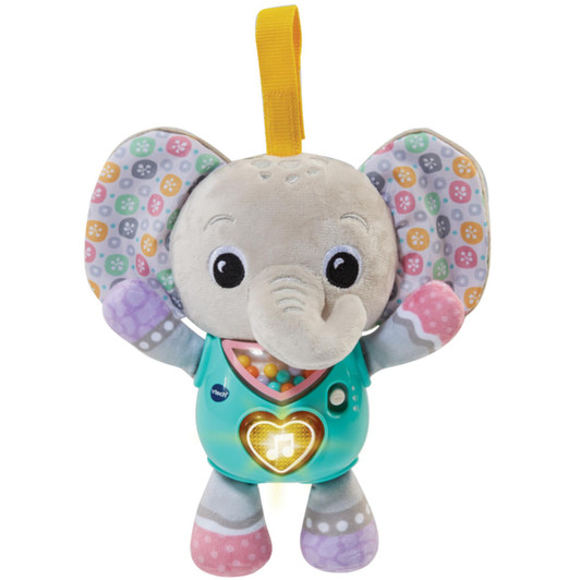VTech Baby Cuddle & Sing Elephant Toy with Lights, Numbers & Songs