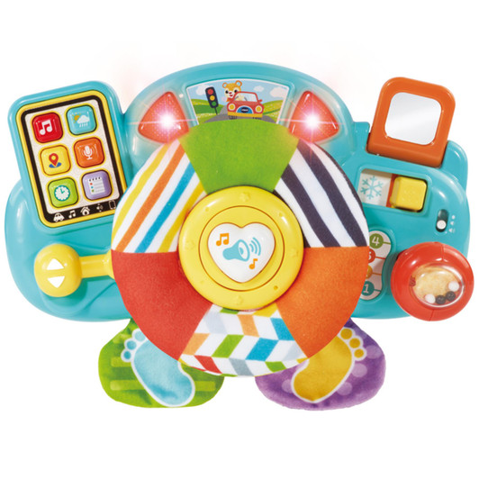 VTech Beep Beep Baby Driver Steering Wheel Toy Suitable For 3-24 Months