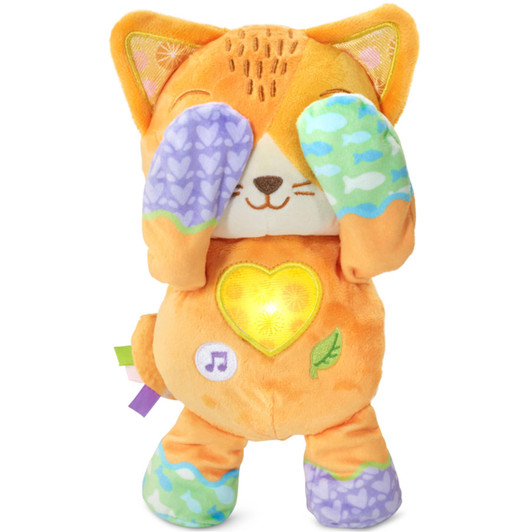 VTech Peek-a-Boo Paws Interactive Toy with Soothing Nature Sounds and Melodies