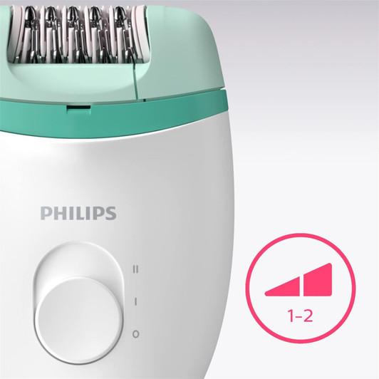 Philips BRE224/00 Satinelle Essential Corded Compact Epilator Hair Removal