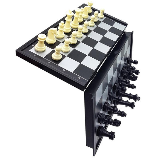 Lexibook Chessman Classic Magnetic & Foldable Chess Family Board Game for 7y+