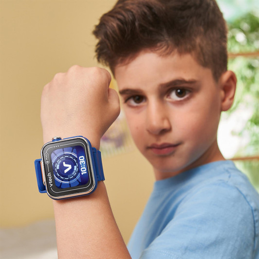 VTech KidiZoom Smart Watch MAX with Dual Cameras and Touch Screen - Blue
