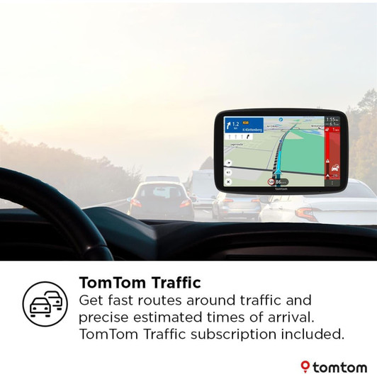 TomTom GO Navigator 7inch  Car GPS Sat Nav, Full Europe Maps, Real-Time Traffic
