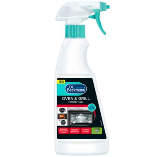 Dr Beckmann Oven & Grill Power Gel Cleaner 375ml For Cleans Without Scrubbing