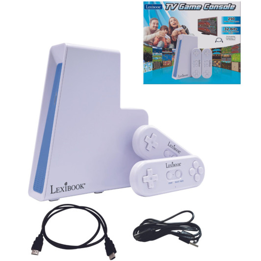 Lexibook JG7440 Motion TV Plug n Play Games Console with 250 Games