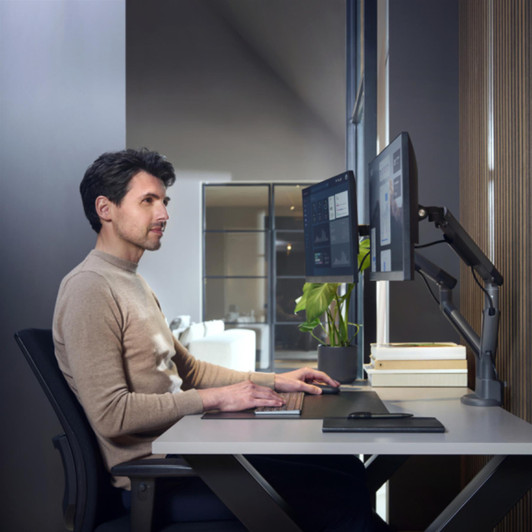 One For All DM7210 Design Line Universal Dual Monitor Mount