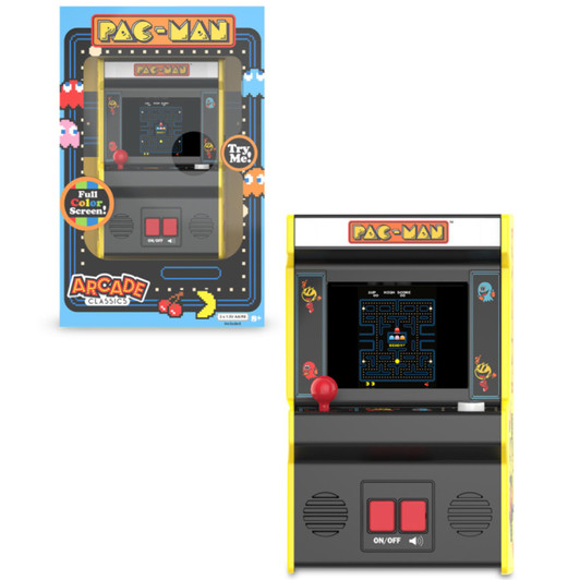 Basic Fun Retro Pac-Man Mini Arcade Classics Game TFT Screen Suitable For 8y+
