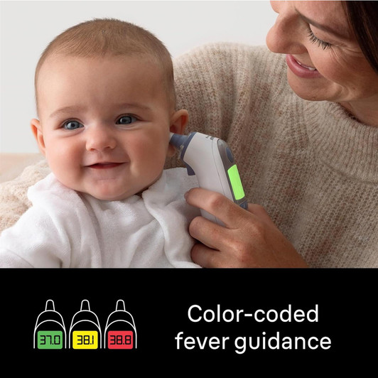 Braun ThermoScan 7 Age Precision Ear Thermometer Colour-Coded Digital Display