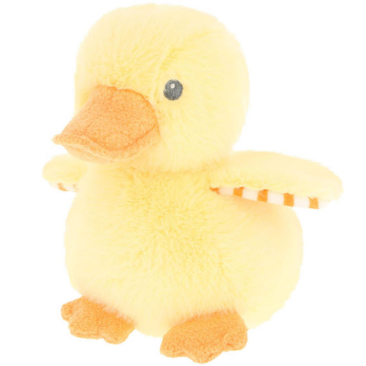 Keel Toys Keeleco Soft Fuzzy Duck 25cm Plush Toy Suitable From Birth Yellow