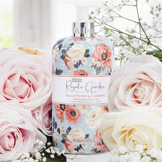 Baylis & Harding Royale Garden Peach Peony & Jasmine Handwash 500ml