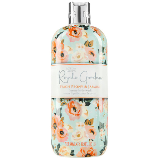 Baylis & Harding Royale Garden Peach Peony & Jasmine Body Wash 500ml