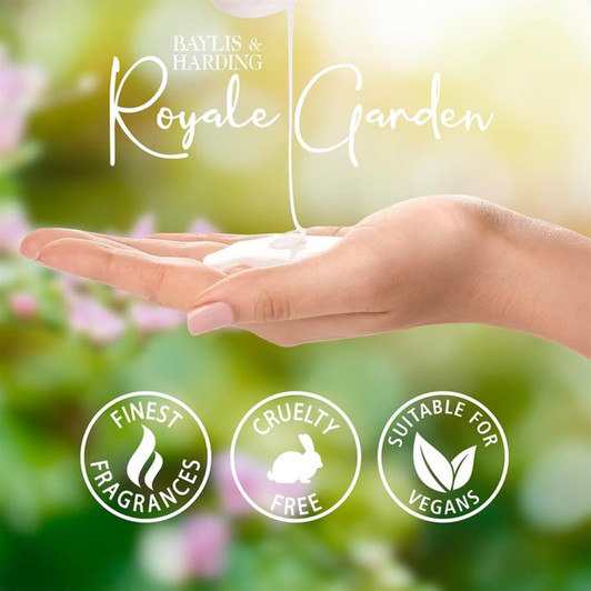Baylis & Harding Royale Garden Peach Peony & Jasmine Body Wash 500ml