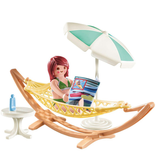 Playmobil Family Fun Beach Lounger Role Play Set Suitable From 4 Years+ Kids