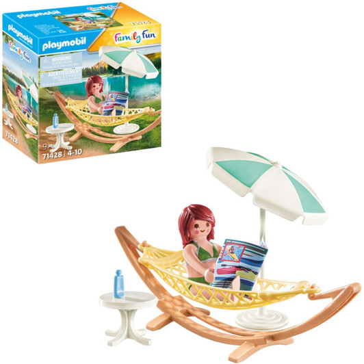 Playmobil Family Fun Beach Lounger Role Play Set Suitable From 4 Years+ Kids
