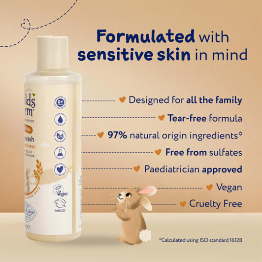 Child's Farm OatDerma Hair & Body Wash 250ml