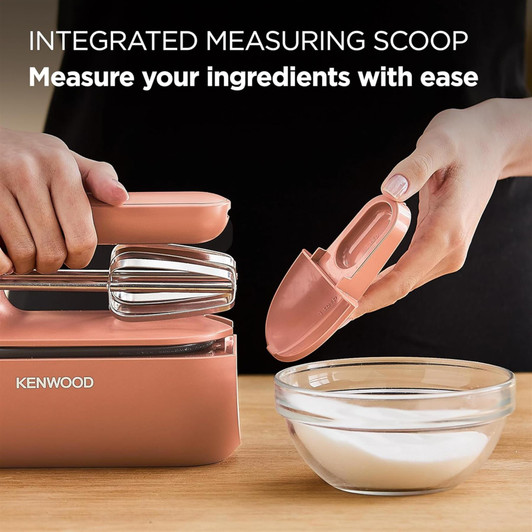 Kenwood HMP40.000RD QuickMix Go Portable Hand Mixer 350W - Clay Red