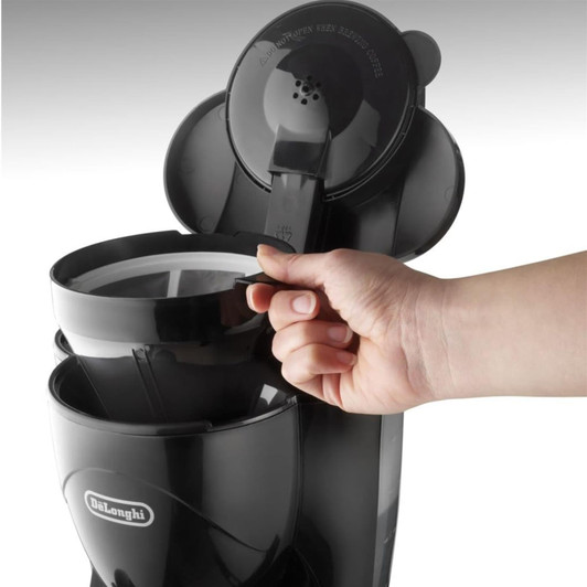 De'Longhi ICM15210 1.25L Filter Drip Coffee Machine 900W - Black