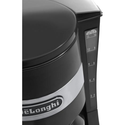 De'Longhi ICM15210 1.25L Filter Drip Coffee Machine 900W - Black