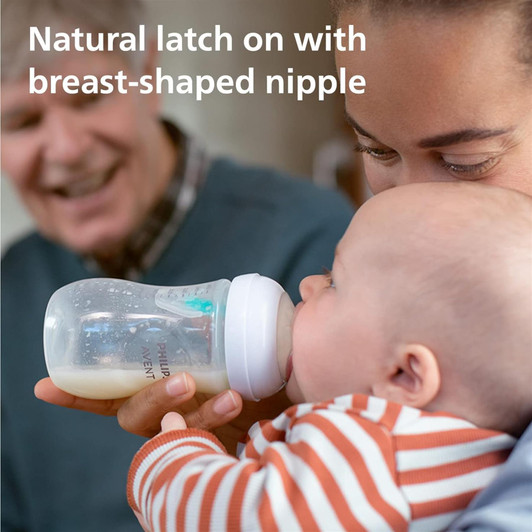 Philips Avent SCY673/82 Natural Response Baby Milk Bottle 260ml