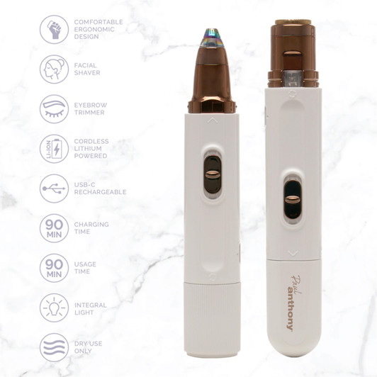 Paul Anthony SPA Pro Electric Eyebrow Trimmer Shaver Facial Hair Remover