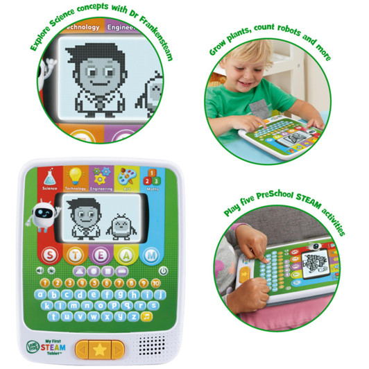 Leap Frog My First STEAM Learning Tablet Educational Toy For 2 Years+ Kids