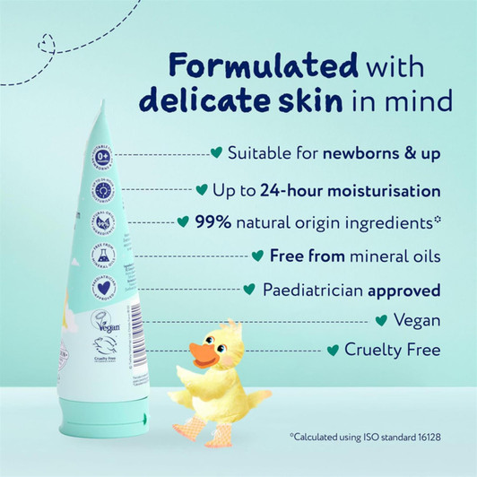 Child's Farm Baby Nappy Cream 100ml Fragrance Free Suitable From Birth+ Kids