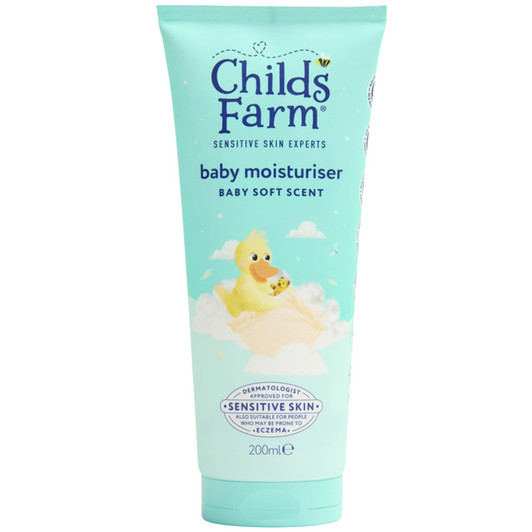 Child's Farm Baby Moisturiser 200ml Baby Soft Scent Suitable From Birth+ Kids