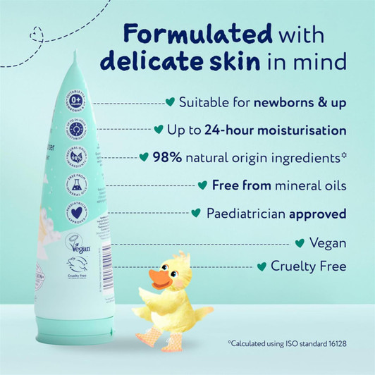 Child's Farm Baby Moisturiser 200ml Baby Soft Scent Suitable From Birth+ Kids