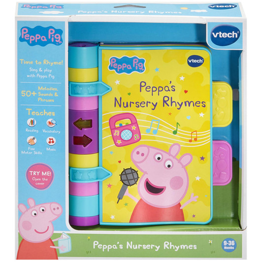VTech Peppa Pig Peppa's Nursery Rhymes Suitable For 9-36 Months Kids
