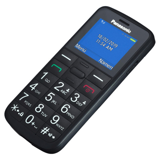 Panasonic KXTU110EXB Essential Easy Use Mobile Phone - Black