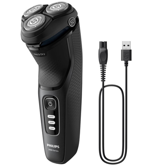 Philips 3000 Series S3244/12 Wet & Dry Electric Shaver 5D Pivot & Flex Head