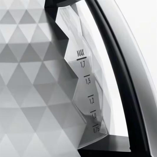 De'Longhi KBJ3001W Brilliante 1.7L Kettle with 360° Swivel Base - White